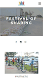 Mobile Screenshot of festivalofsharing.org